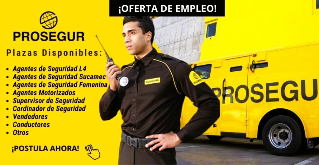 Trabaja en PROSEGUR | Ofertas de Empleo en Seguridad Privada y Servicios Especializados